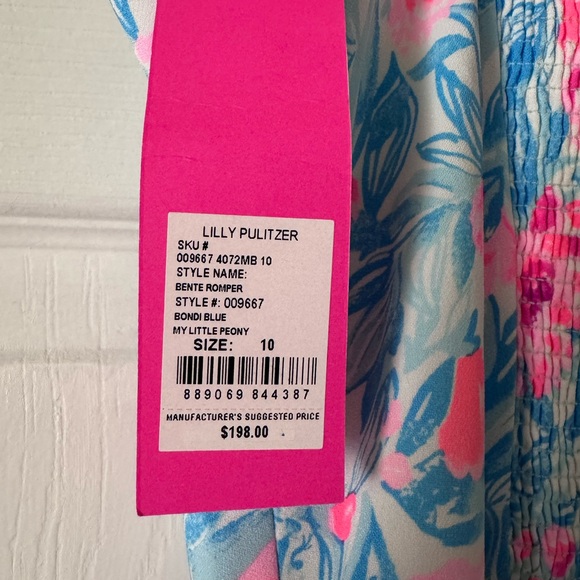 **NWT** Lilly Pulitzer Bente Romper - Picture 4 of 5